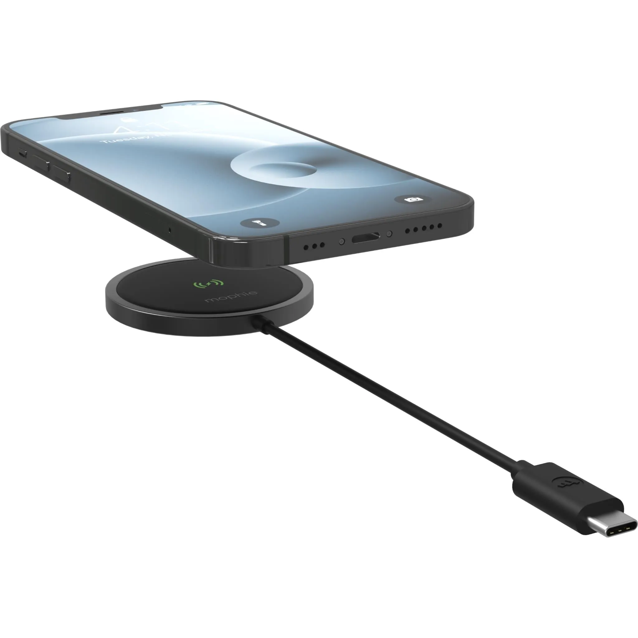 Mophie UNV Snap  Wireless Charging Pad (Black)