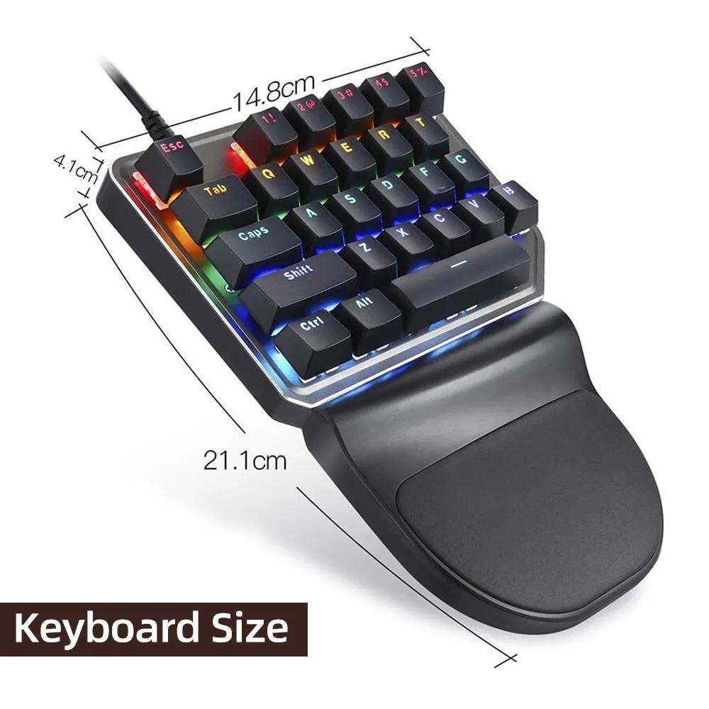 Motospeed K27 One-handed Mechanical Keyboard