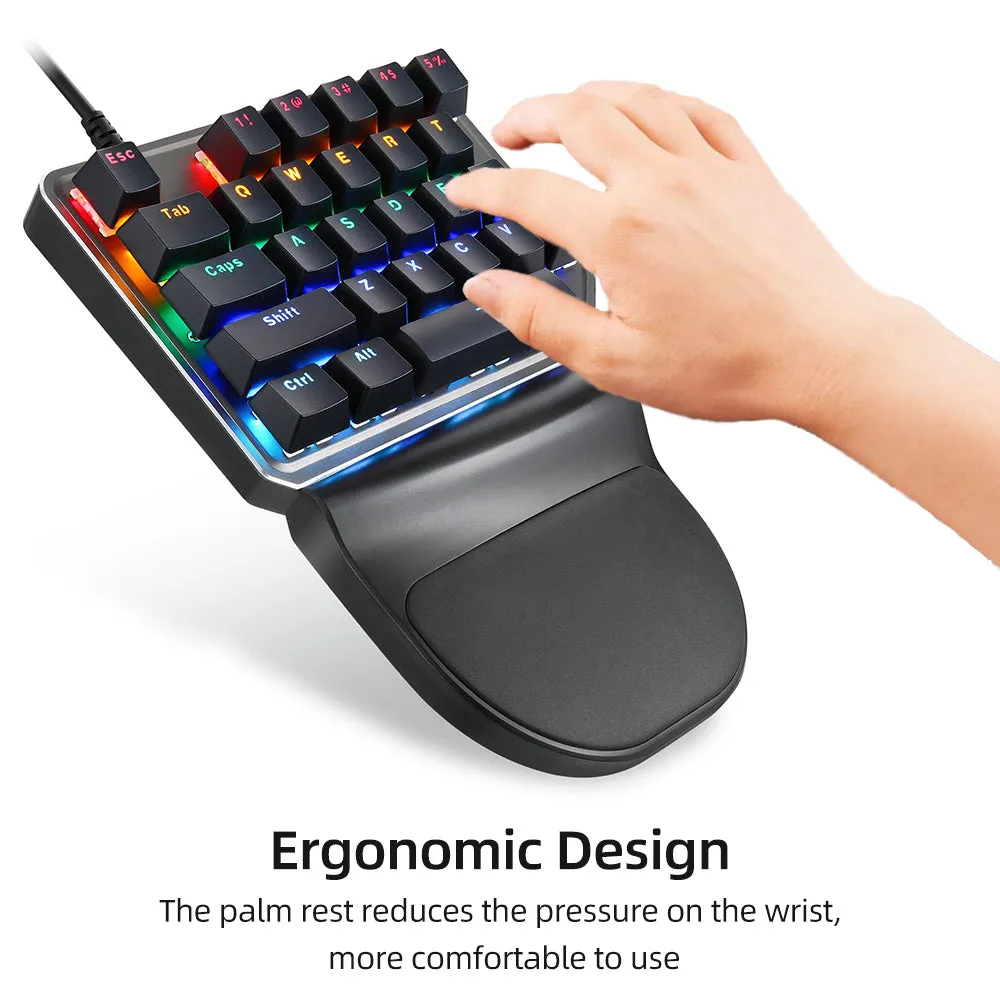 Motospeed K27 One-handed Mechanical Keyboard