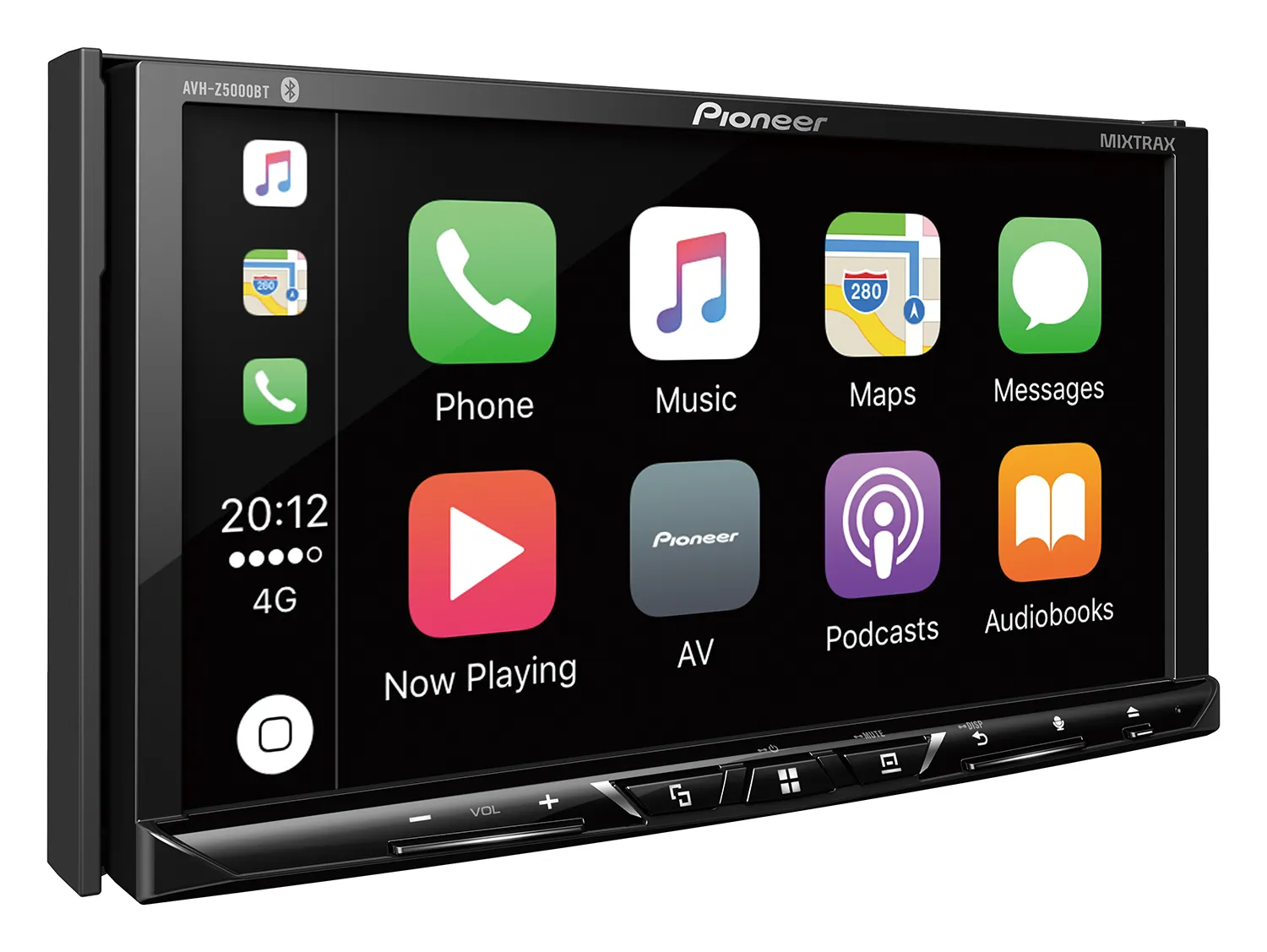 Multimedija automobiliui Pioneer AVH-Z5000BT, USB, BLUETOOTH, 2-DIN, Apple CarPlay, Android Auto, Waze