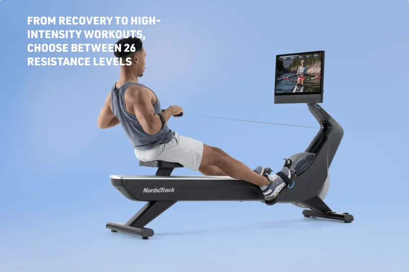 NordicTrack RW900 Rower with 24'' Touchscreen