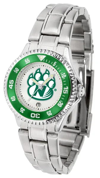 Northwest Missouri State Competitor Steel Ladies Watch