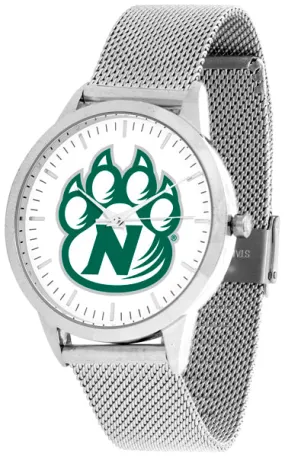 Northwest Missouri State Statement Mesh Band Unisex Watch - Silver