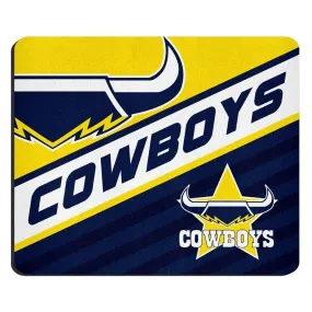 NRL Mouse Mat - North Queensland Cowboys - Mouse Pad - 22cm x 19cm