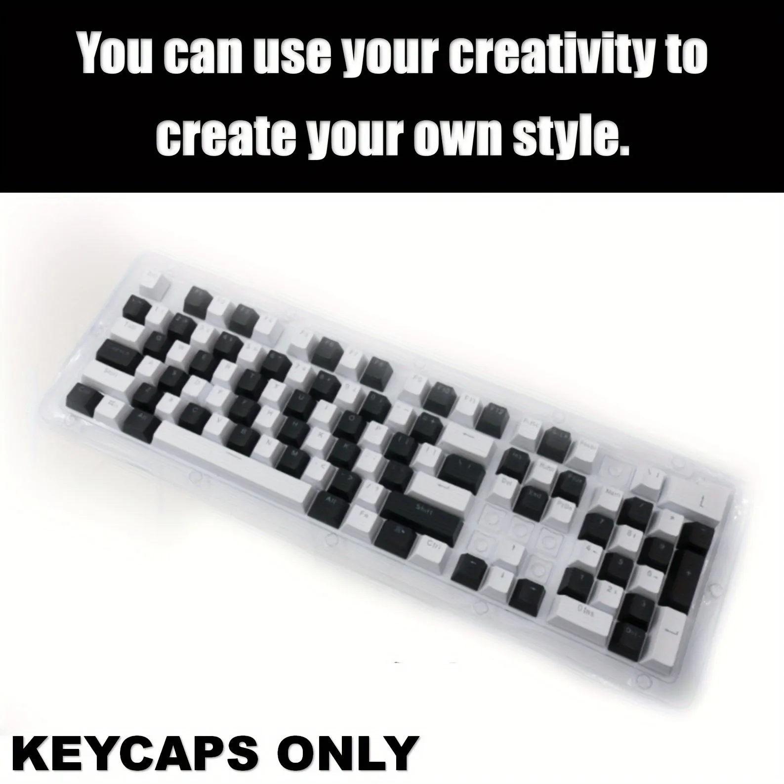 OEM Profile Double-shot ABS Keycaps Kit: Elevate Your Mechanical Keyboard Experience