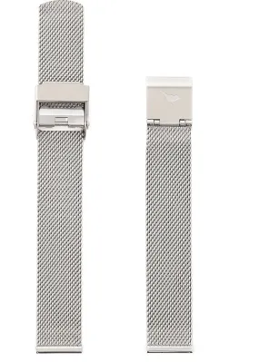 OLIVIA BURTON 14MM STAINLESS STEEL 14MM MESH SILVER