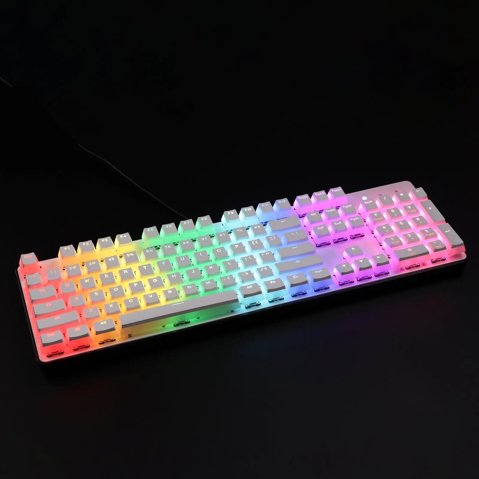 (Only Keycaps) Redragon X LTC PBT Double Shot 108 Pudding Keycaps Set (Ships to US Customers Only)