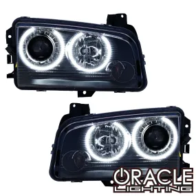 ORACLE Lighting 2008-2010 Dodge Charger Pre-Assembled Halo Headlights - HID