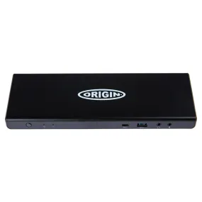 Origin Dock Wired Usb 3.2 Gen 2 (3.1 Gen 2) Type-C Black Eqv To Lenovo Thinkpad Hybrid Usb-C With Usb-A