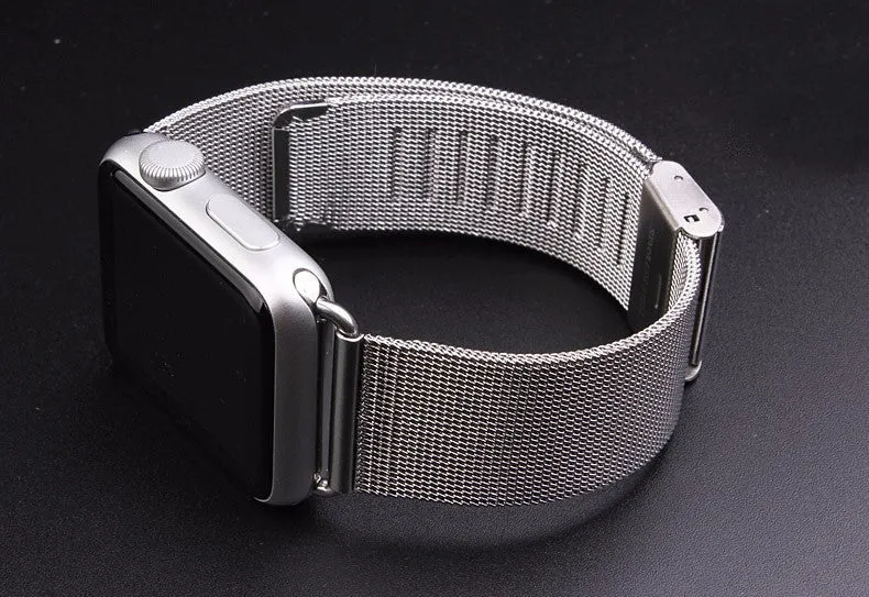 Original Milanese Loop strap & Link Bracelet Stainless Steel band for apple watch 42mm 38mm Watchband