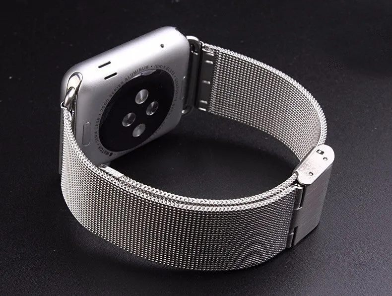 Original Milanese Loop strap & Link Bracelet Stainless Steel band for apple watch 42mm 38mm Watchband