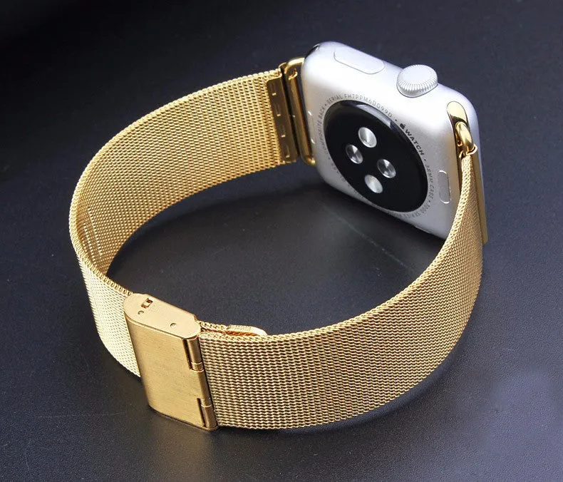 Original Milanese Loop strap & Link Bracelet Stainless Steel band for apple watch 42mm 38mm Watchband