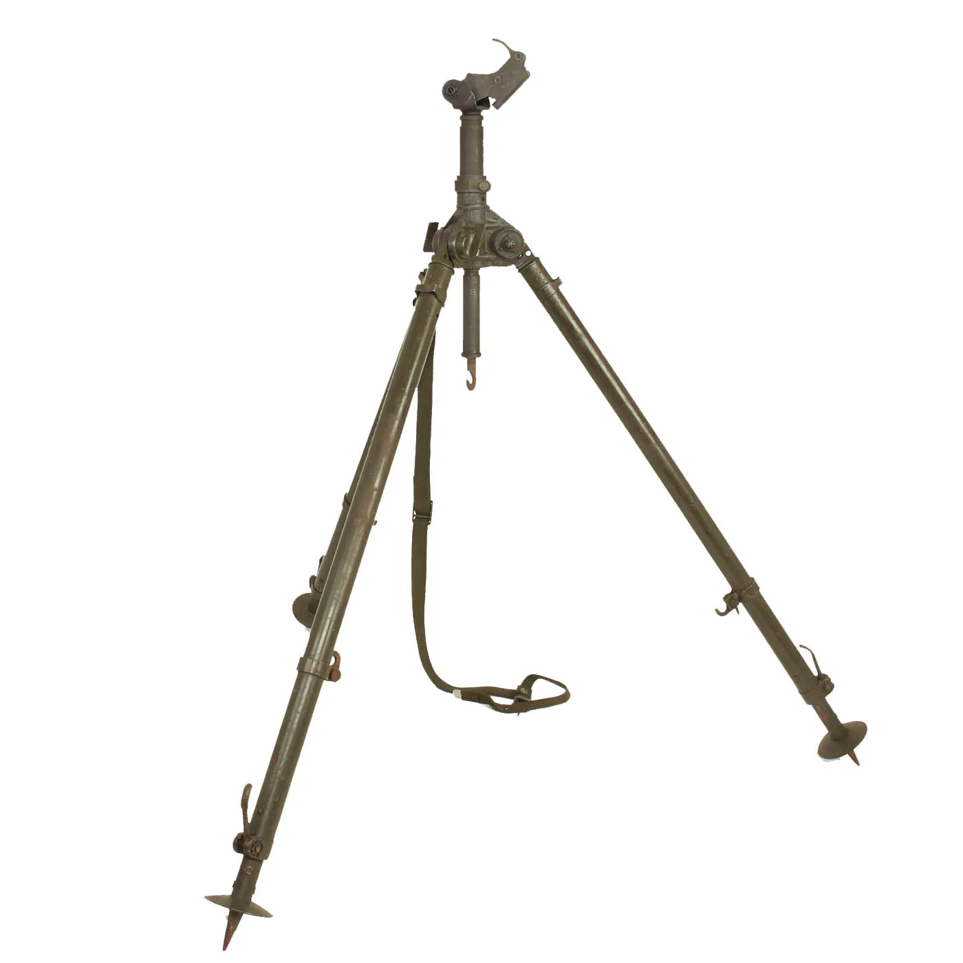 Original West German Cold War MG 42 & MG 3 Anti-Aircraft Tripod with Sling - dated 1966