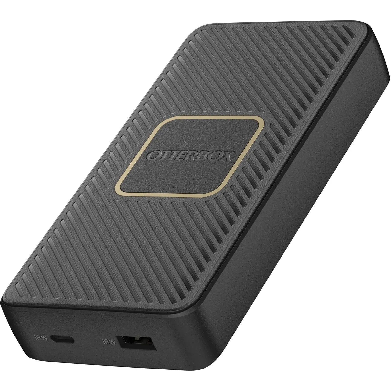 OtterBox 15,000mAh USB-A / USB-C PD 18W / 10W Qi Wireless Power Bank - Black