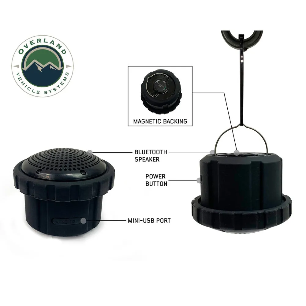 Overland Vehicle Systems - Wild Land Camping Gear - UFO Solar Light Light Pods & Speaker Universal