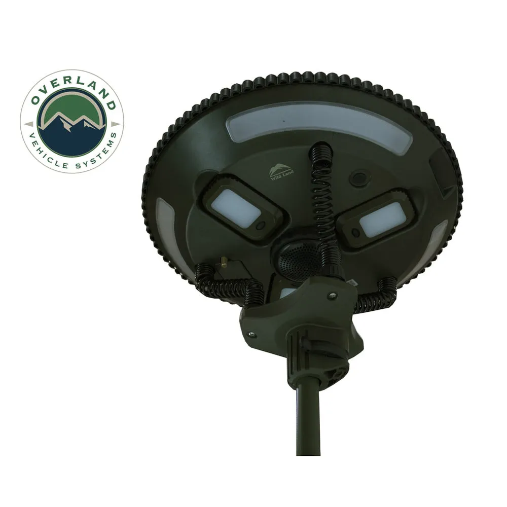 Overland Vehicle Systems - Wild Land Camping Gear - UFO Solar Light Light Pods & Speaker Universal