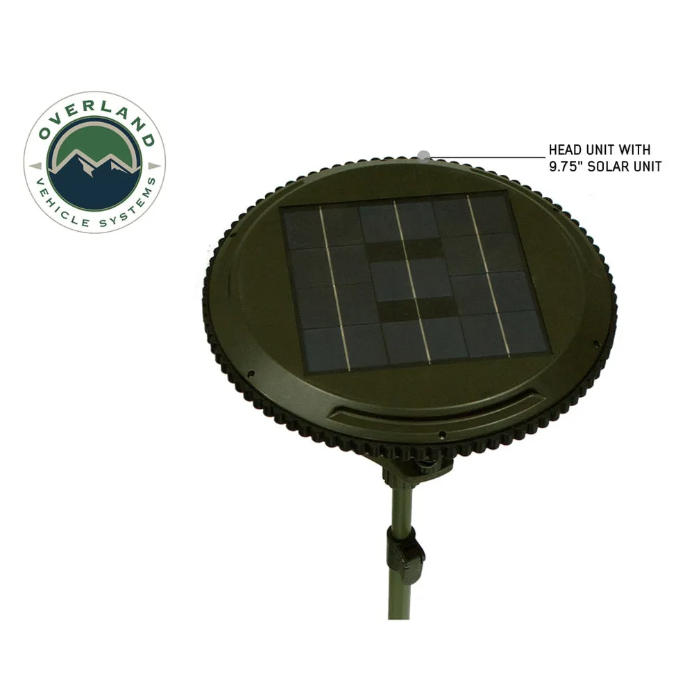 Overland Vehicle Systems - Wild Land Camping Gear - UFO Solar Light Light Pods & Speaker Universal