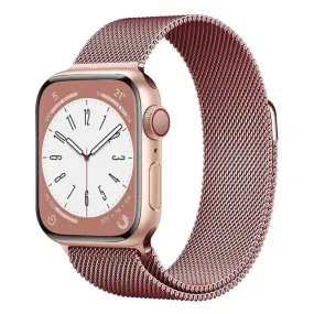 Pink Gold 38/40/41mm Milanese Apple Watchband