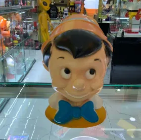 Pinocchio Head Coin Bank