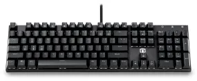 Plugable Compact 104-Key Mechanical Keyboard With Red-Style Switches