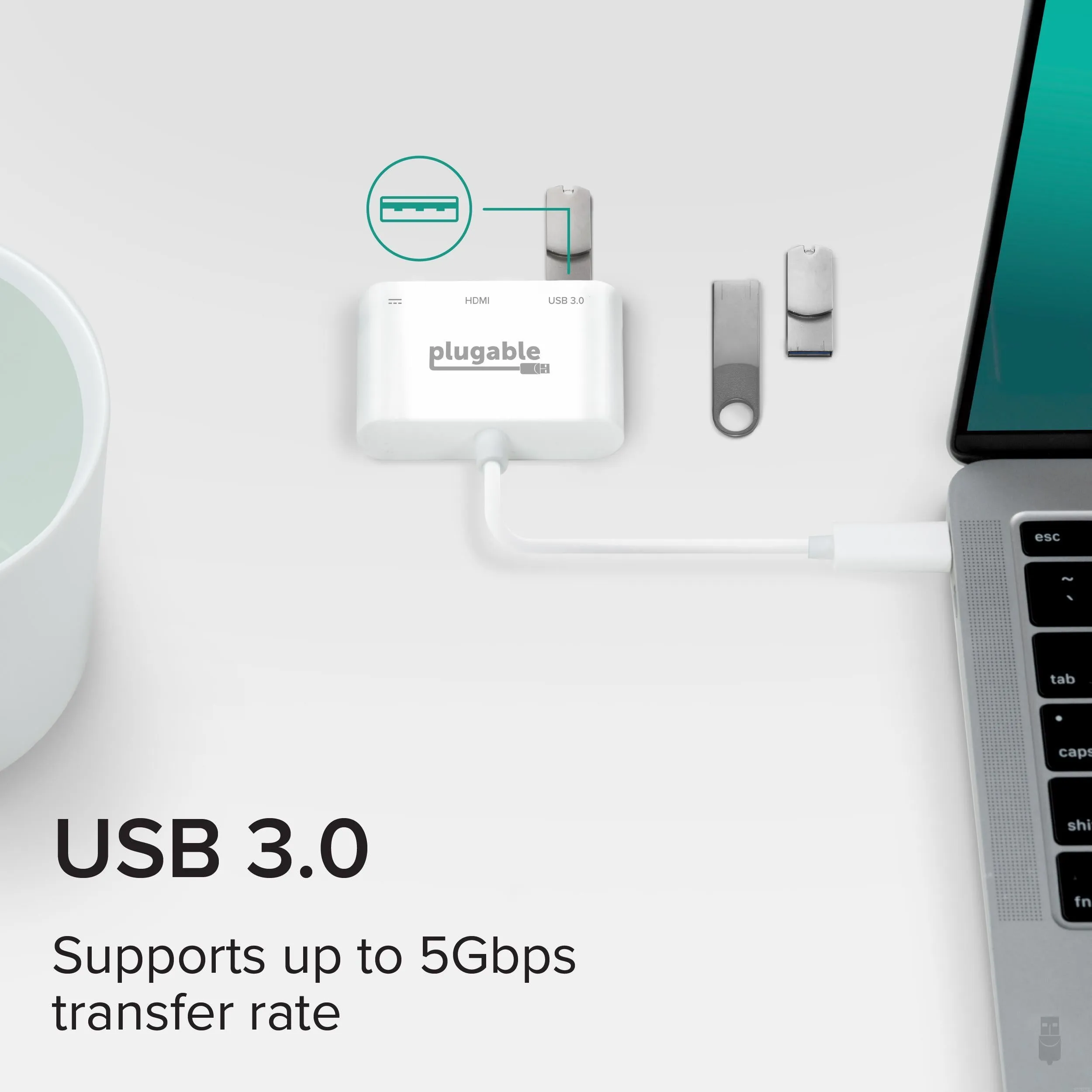 Plugable USB-C Multiport Adapter