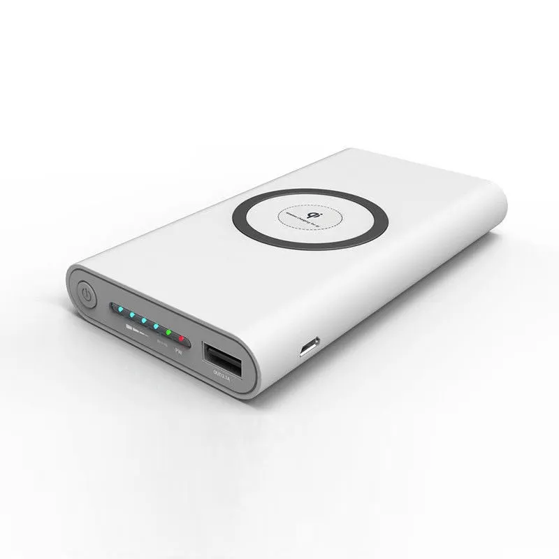 Power Bank Portable Wireless Fast Charging Portable 30000mAh Charger For iPhone Xiaomi Samsung