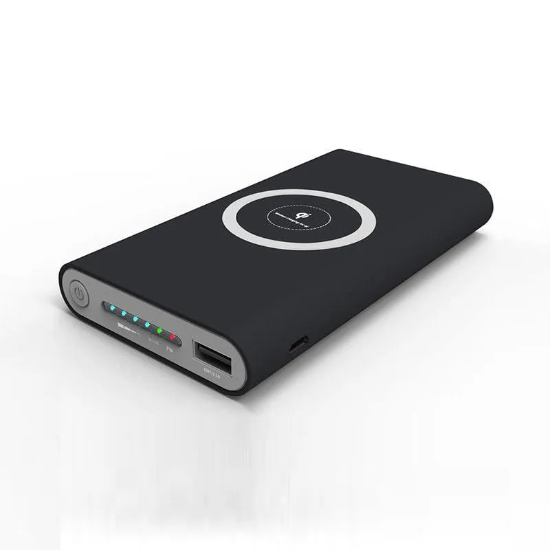 Power Bank Portable Wireless Fast Charging Portable 30000mAh Charger For iPhone Xiaomi Samsung