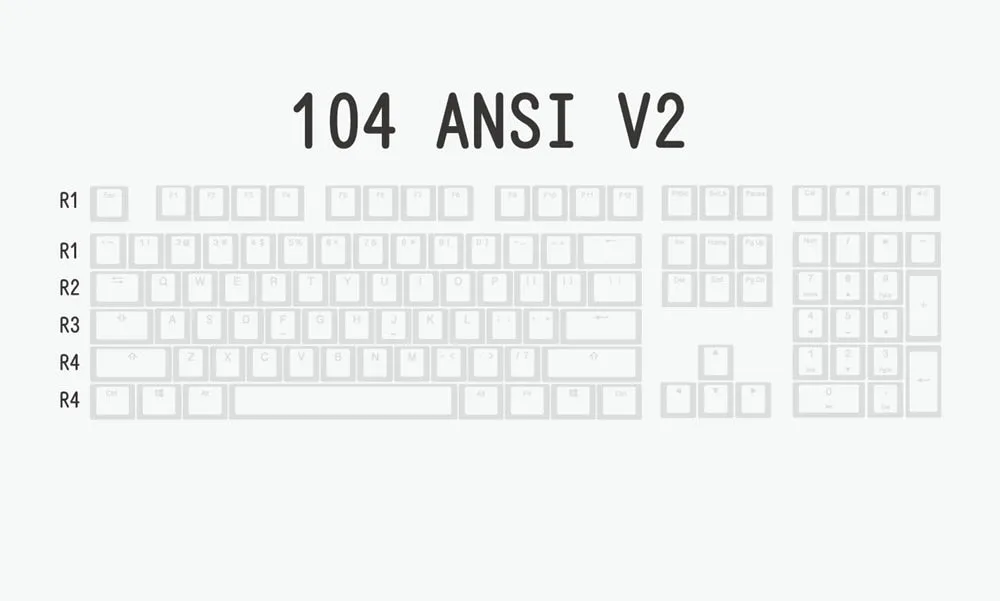 pudding V2 pbt doubleshot keycap oem backlit mechanical keyboard white gh60 poker 87 tkl 104 108 ansi iso xd64 xd68 xd84 bm60