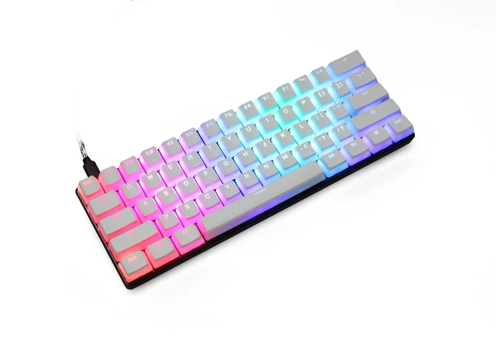 pudding V2 pbt doubleshot keycap oem backlit mechanical keyboard white gh60 poker 87 tkl 104 108 ansi iso xd64 xd68 xd84 bm60