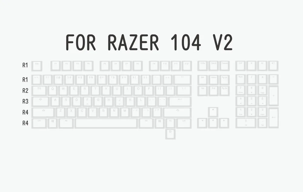 pudding V2 pbt doubleshot keycap oem backlit mechanical keyboard white gh60 poker 87 tkl 104 108 ansi iso xd64 xd68 xd84 bm60