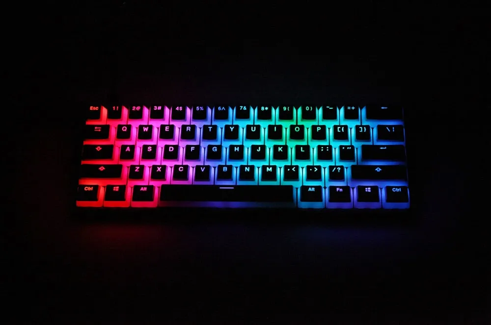 pudding V2 pbt doubleshot keycap oem backlit mechanical keyboard white gh60 poker 87 tkl 104 108 ansi iso xd64 xd68 xd84 bm60