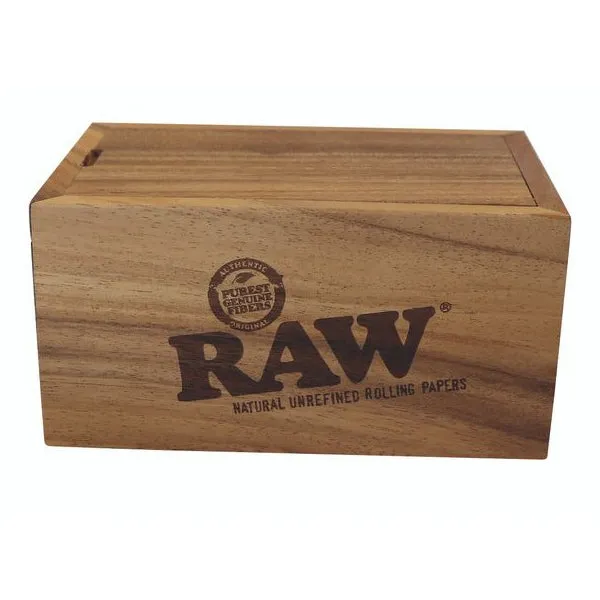 RAW - Slide Box - Acacia Wood - Large