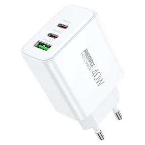 REMAX Kiddy Series 40W 3Port 1A   2C Fast Charger