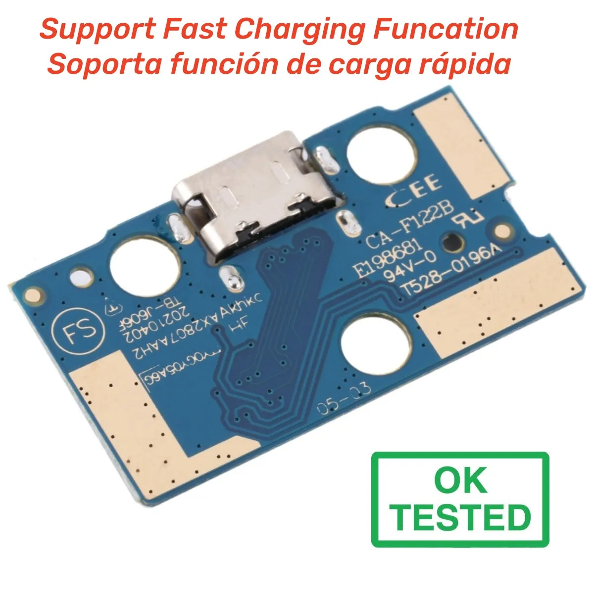 Replacemnet USB Charging Plate Dock Board For Lenovo Tab P11 TB-J606F TB-J606L TB-J606