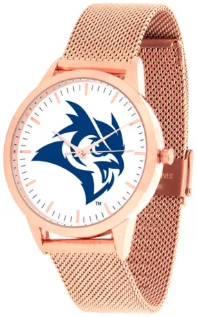 Rice University Statement Mesh Band Unisex Watch - Rose