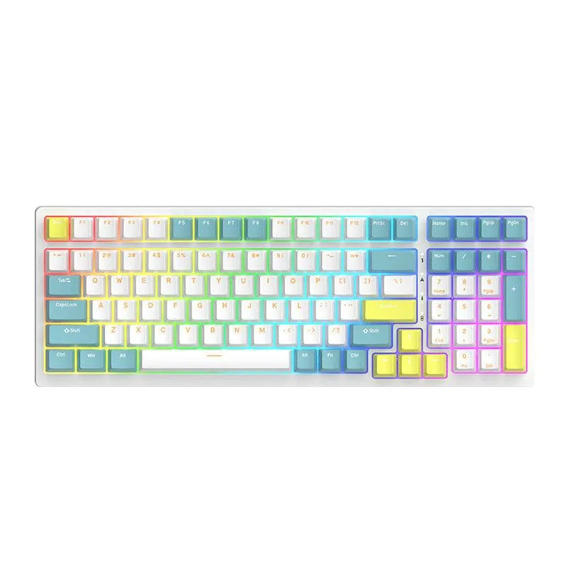 RK Royal Kludge RK98 Mechanical Gaming Keyboard Sea Salt