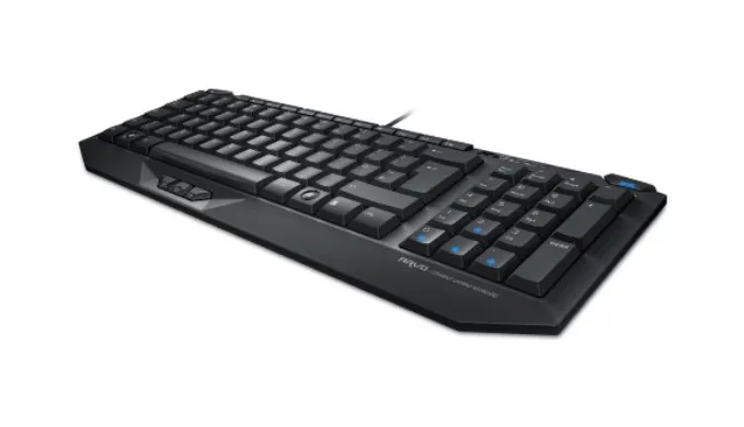 Roccat Arvo Compact Gaming Keyboard (Recertified Non-Retail Box) - Ships Same/Next Day!