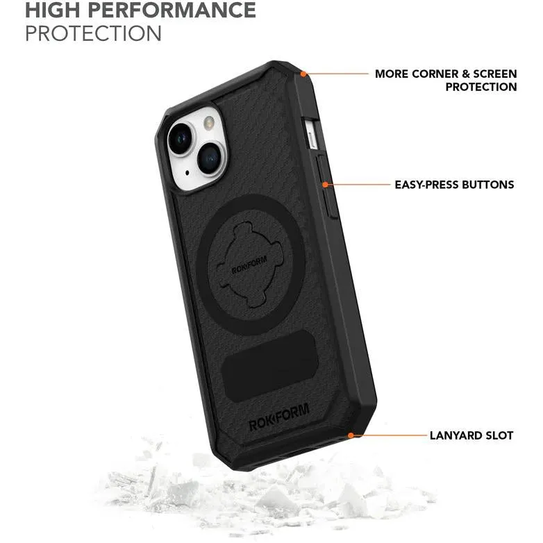 Rokform Rugged Case for iPhone 15 (Black)