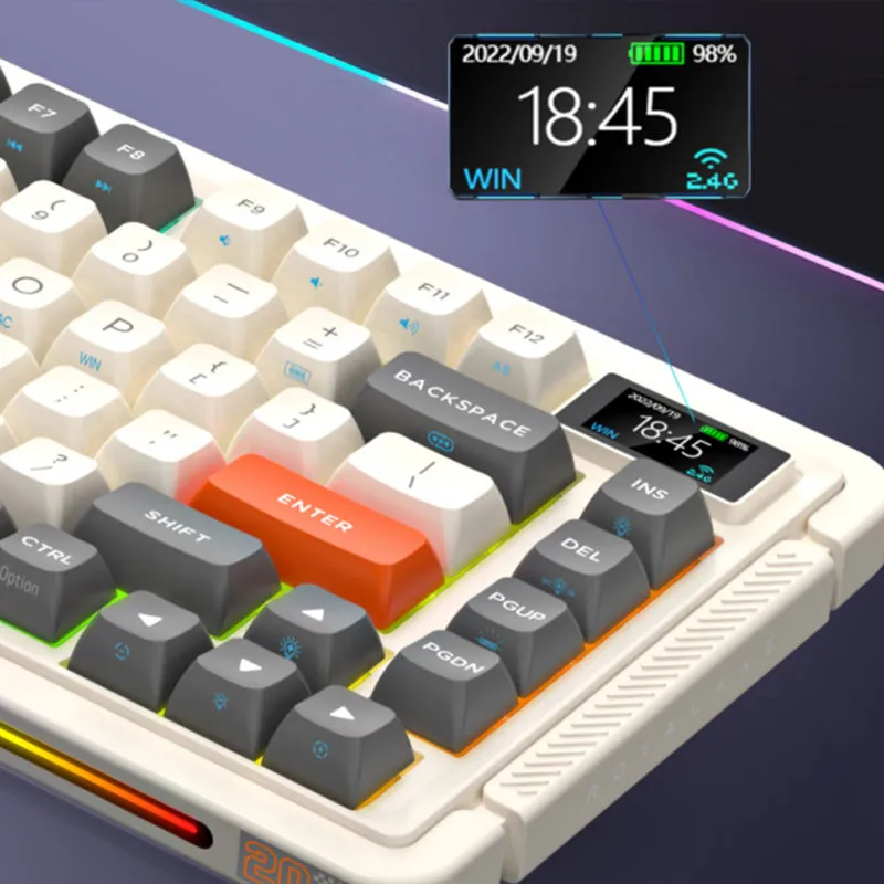 RoyalAxe L75 Mechanical Keyboard with TFT Display