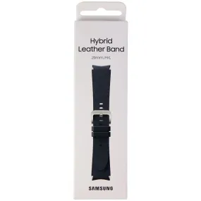 Samsung Hybrid Leather Band for Galaxy Watch4 & Later (20mm) M/L - Black