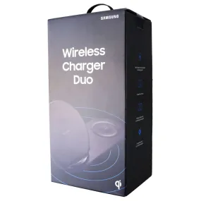 Samsung Wireless Charger Duo Fast Charge Stand and Pad - Black