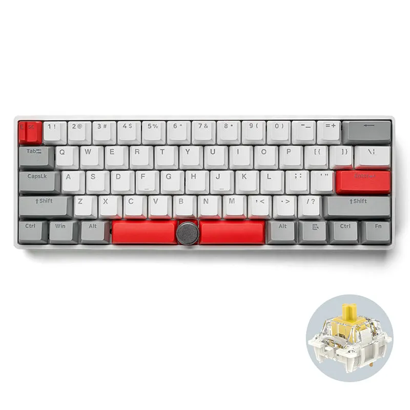 SKYLOONG GK61 Pro Aluminum Mechanical Keyboard With Split Spacebar