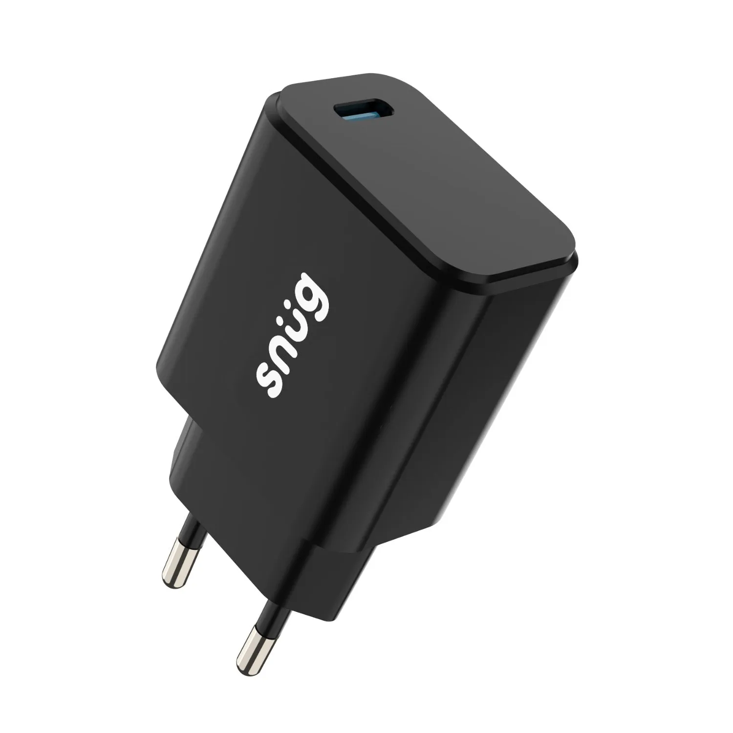 Snug 1 Port Mini PD Home Charger - 25W - Black (SNPW-1PORT25-BK)