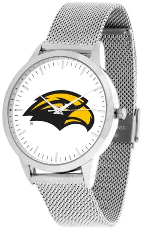 Southern Miss Statement Mesh Band Unisex Watch - Silver