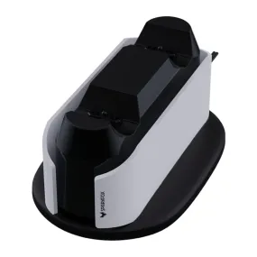 Sparkfox Playstation 5 Design Dual Charging Dock - White/Black