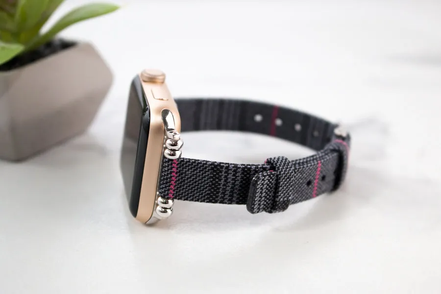 Stacia Canvas Apple Watch Band