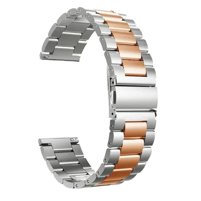 Stainless Steel Link Watch Strap Compatible with the Polar Unite