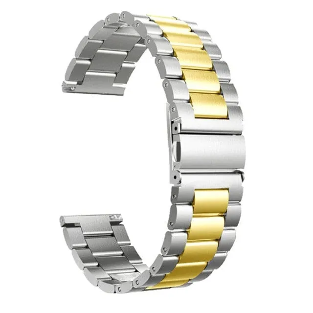 Stainless Steel Link Watch Strap Compatible with the Samsung 20mm Range