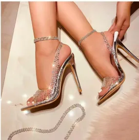 Stylish Ladies Sandals with Rhinestones for a Fab Summer Look