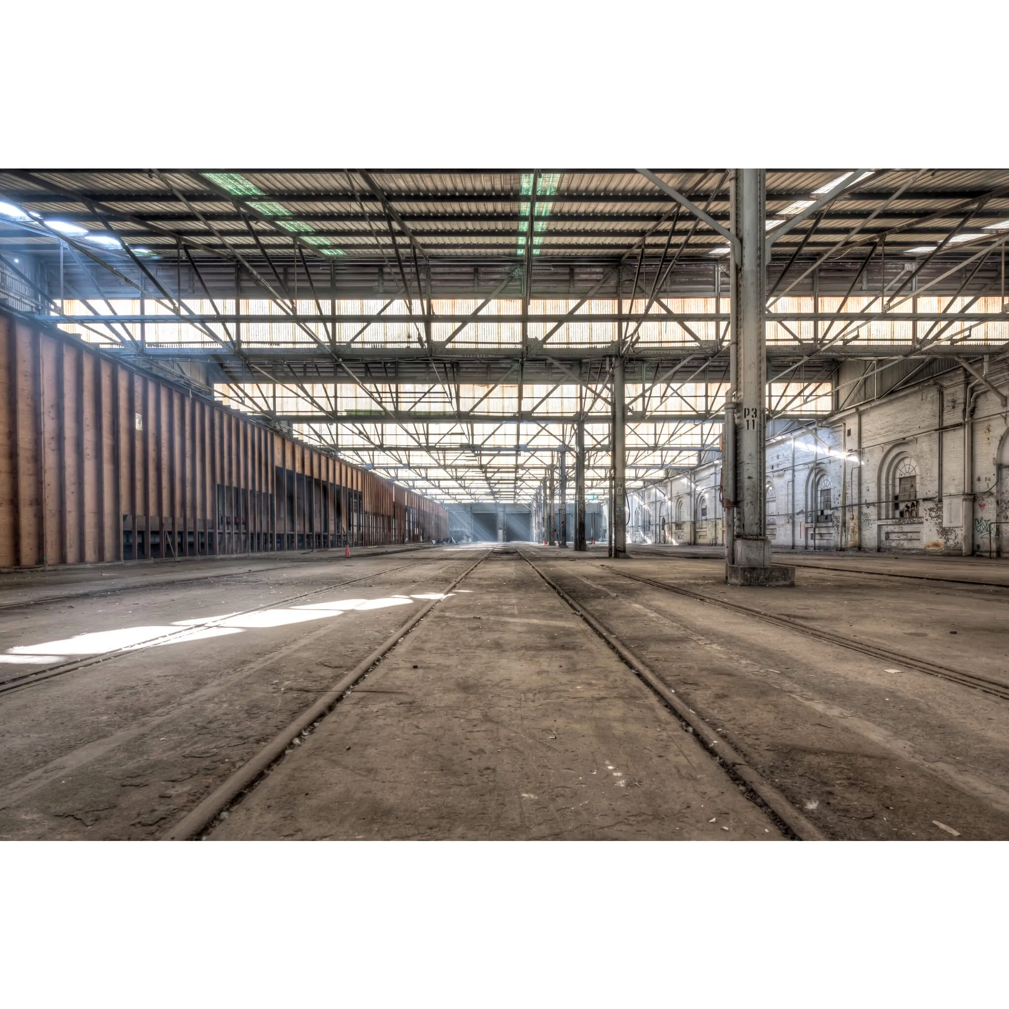 Suburban Car Workshop Facing East | Eveleigh Paint Shop